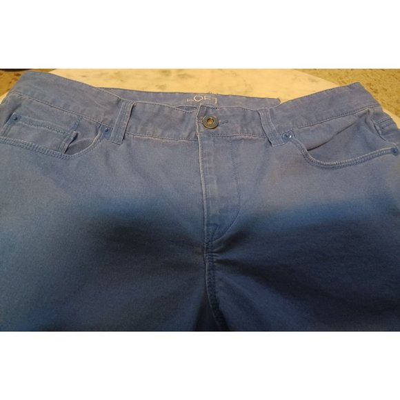 Ann Taylor Loft Women's Jeans SZ 29/8 Modern Straight Sky Blue - Picture 2 of 4